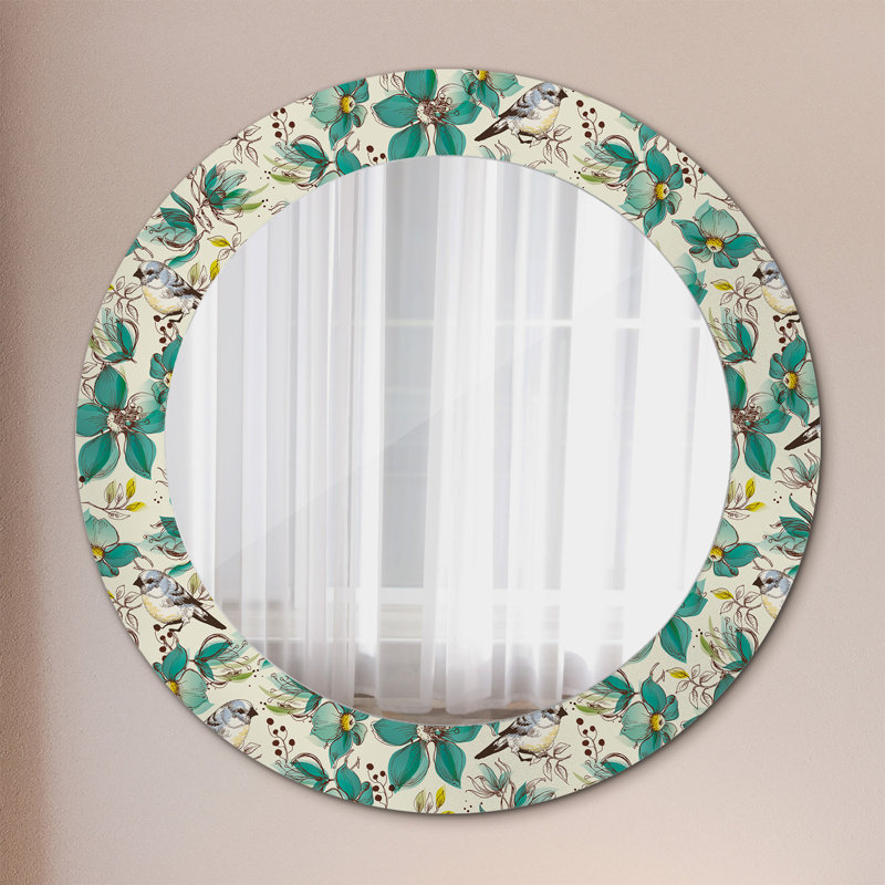 Huldar Glass Flat Wall Mirror