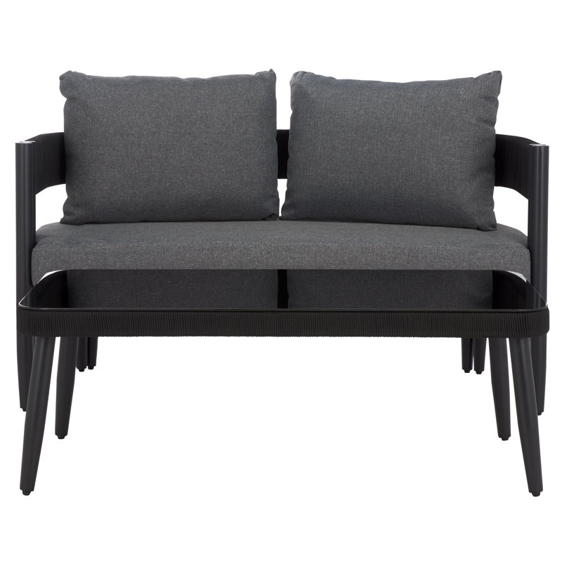 Outdoor 5 - Piece Conversation Set, Gray