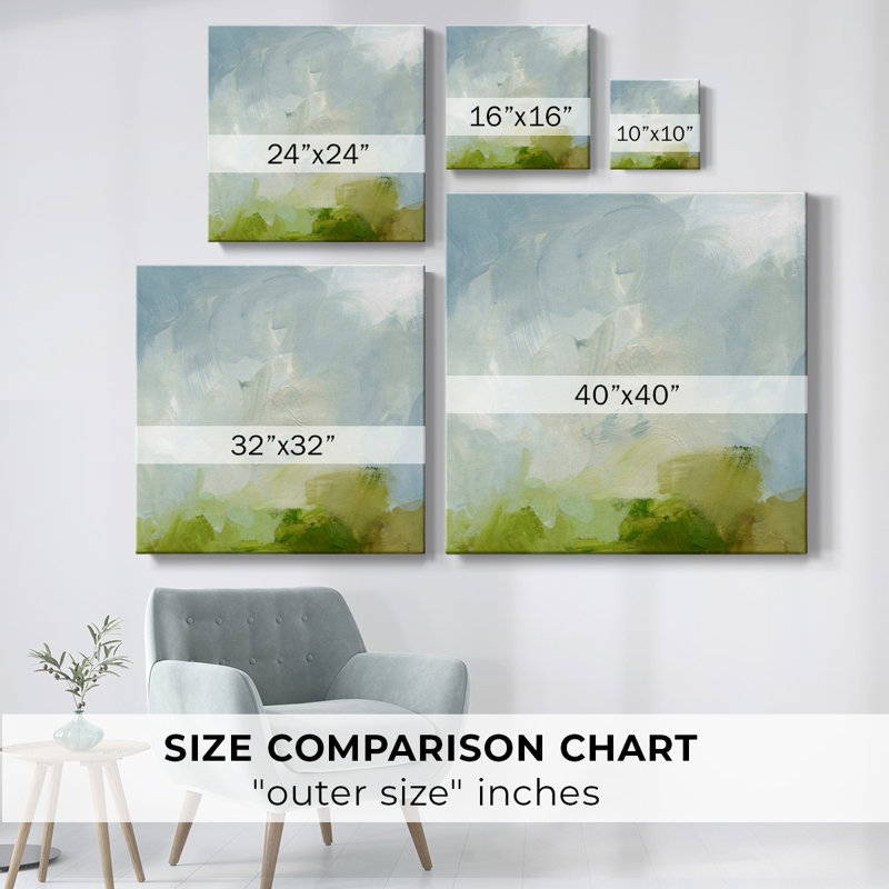 Toile tendue Springtide Palette IV-Gallery, H 8 po x l 8 po