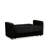 PrimeNest Gravita Collection Upholstered Convertible Loveseat with Storage-1162038910