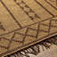 Salvo Moroccan Handmade Flatweave Area Rug in Tan/Dark Brown/Charcoal-1895622180