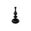 Bella Bloom Vase, Narrow, Matte Black-25613778