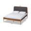 Lit plateforme tapissier Alexsi-1112148678
