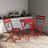 Rous 2 - Person Bistro Set 3 Piece Patio Bistro Set of Foldable Table and Chairs-1576906463-1568773507