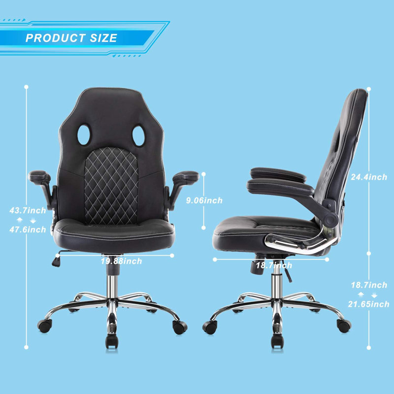 Fauteuil de jeu Deshannon, Noir