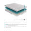 Matelas en mousse viscoélastique gélifiée 8 "-909556268-909556257