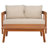Dasmon Patio Bench + Table-750830199