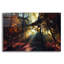 «Magic Forest Light» par Dirk Wustenhagen, art mural en verre acrylique-1237267430