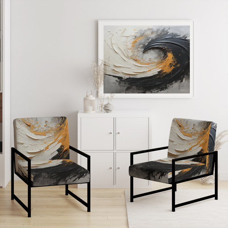 Golden Wave Spiral Waves, Noir, noir, noir, noir