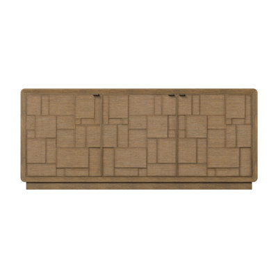 Amelia Credenza with Wallpaper
