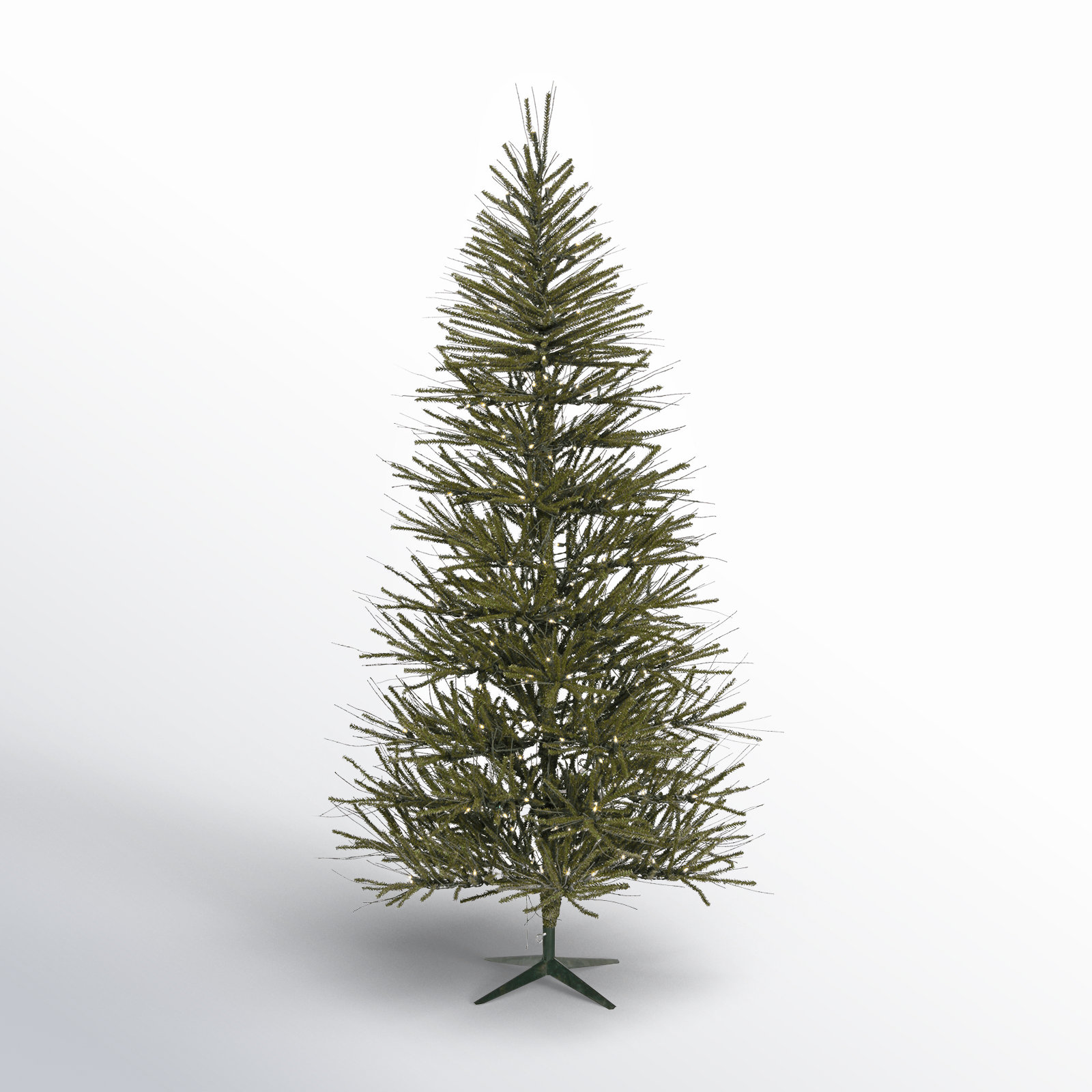 Vienna Twig 60' Lighted Artificial Pine Christmas Tree