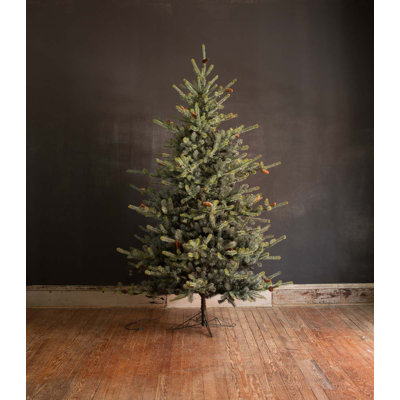 Pre-Lit Blue Spruce Fir Christmas Tree