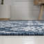 Tapis d'intérieur / extérieur bleu marine / crème Amora-1105023474