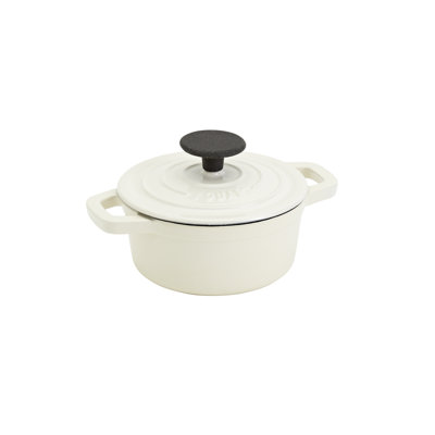 Smith & Clark - Round Enamel Cast Iron Dutch Oven