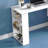 Writing Table Workstation,L Shaped Corner Computer Desk,360° Rotating Home Office Desk-1872006053
