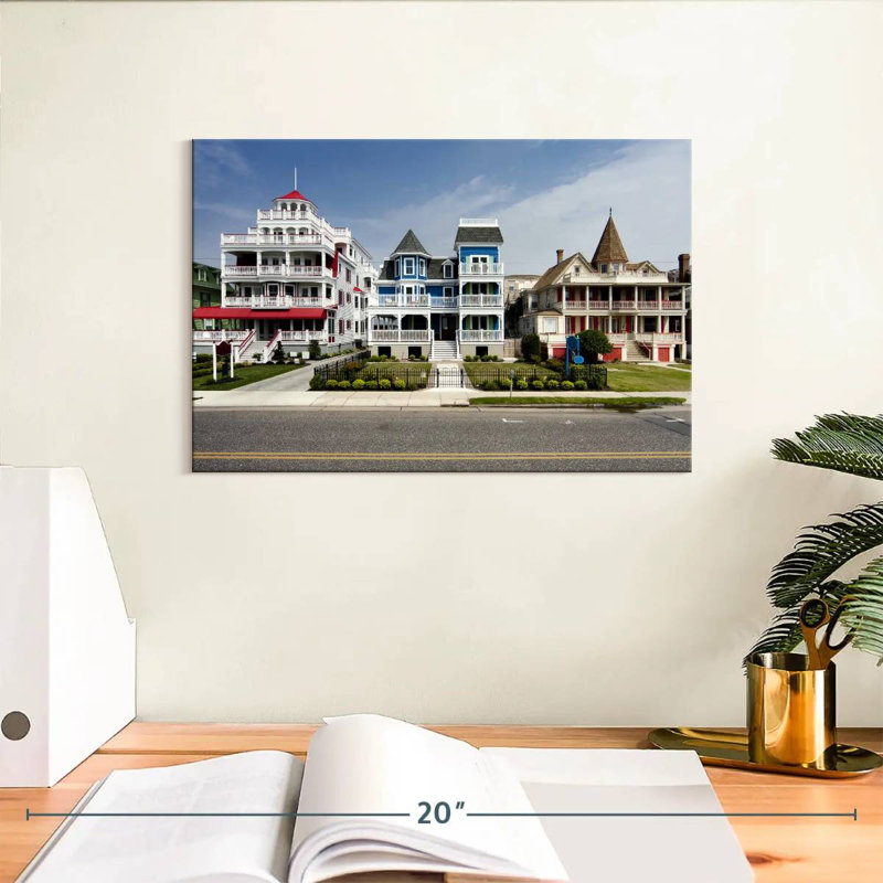 Lilian Cape May Victorian House, H 8 po x l 12 po