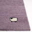 Roxy Solid Color Hand Woven Hand Tufted Wool/Cotton Area Rug in Purple-1715520989