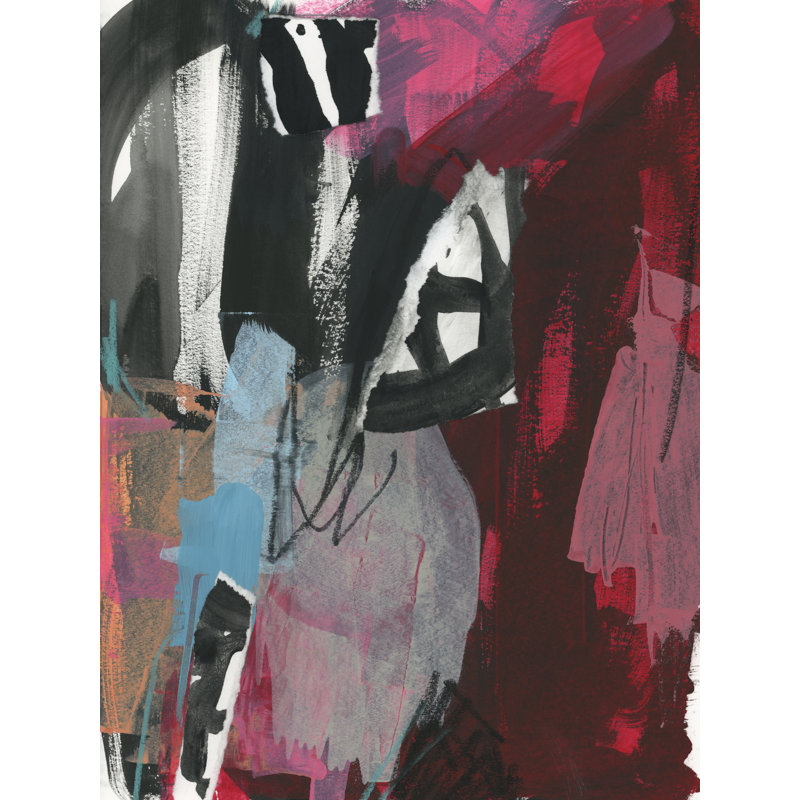 Tayim Plaster Scrape I by June Erica Vess - Wrapped Canvas Print, 46 cm H x 30 cm W