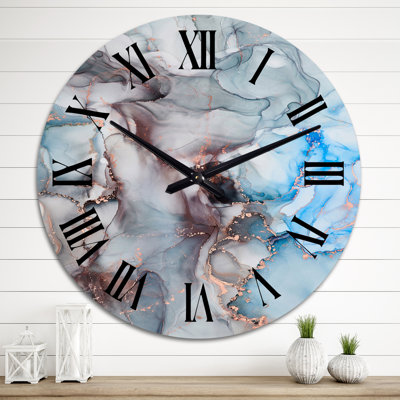 Horloge murale surdimensionnée
