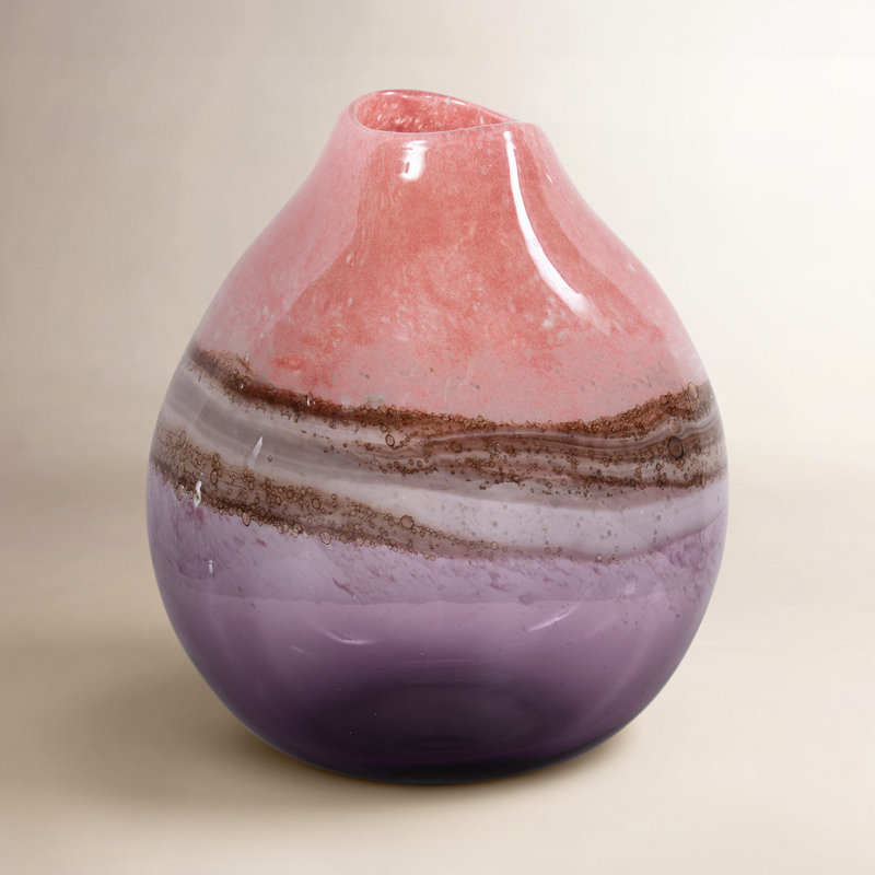 Zaelyn Handmade Glass Table Vase