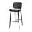 Barbarajo LeatherSoft Barstools with Iron Frame-Integrated Footrest-371639500