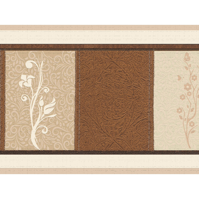 Peel & Stick Floral Border