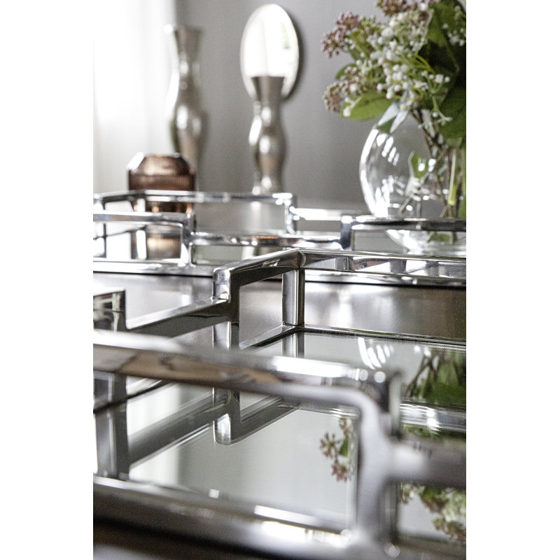 Homage Metal Tray, 5cm H x 50cm W x 30cm D