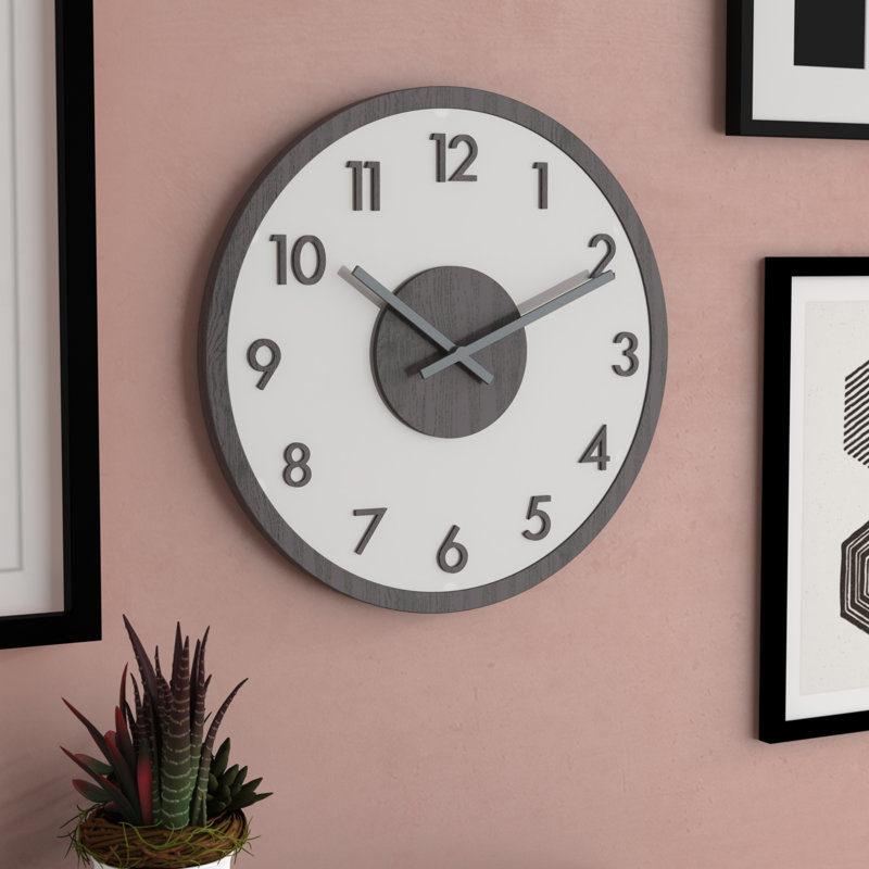 Austyn Glass Wall Clock