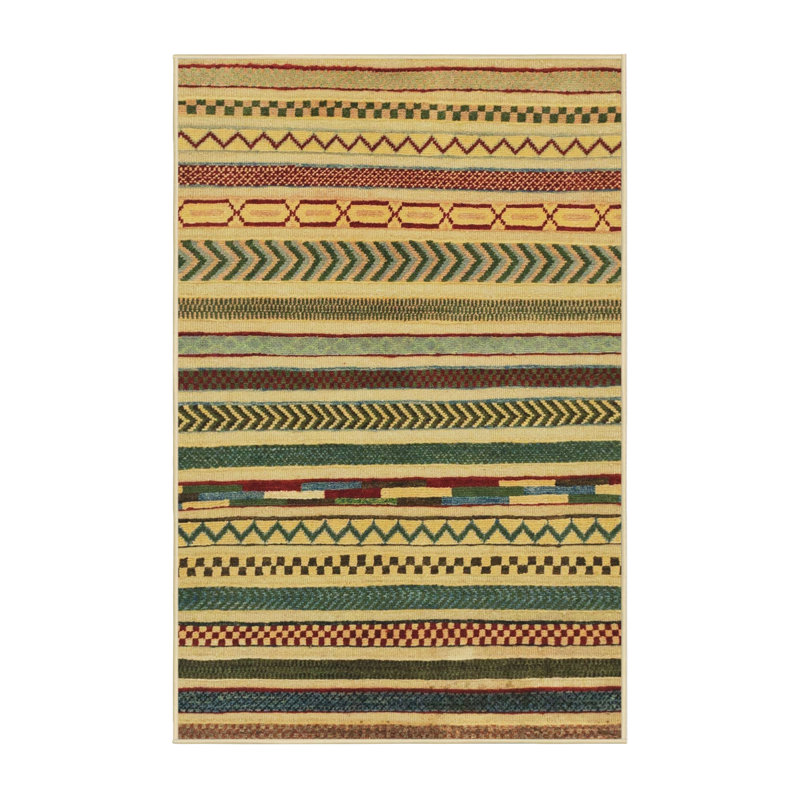 Abstract Indoor Rug, Runner 2' x 5'