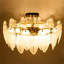 Glass Lampshade Ceiling Flush Mount Light-826297088