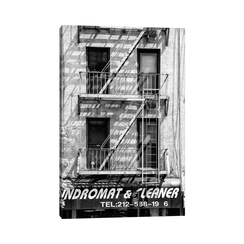 Building Facade by Philippe Hugonnard - Print on Canvas, Wrapped Canvas, 101.6cm H x 66.04cm W x 3.81cm D