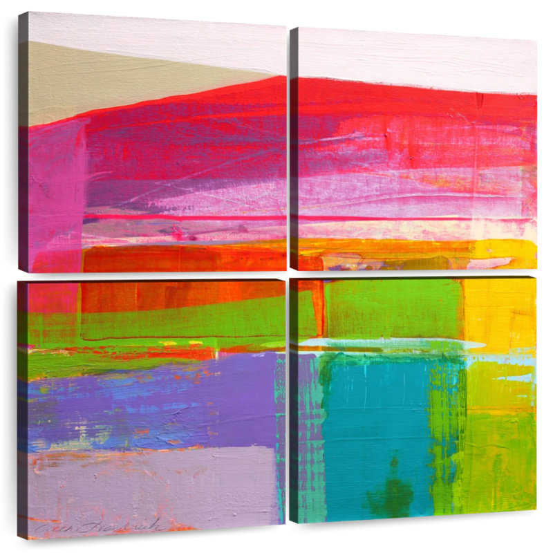 Vibrant Landscape II, 32" H x 32" W