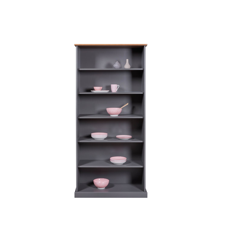 Westerland Bookcase chest of drawers, Grey/Sepia