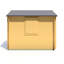 Roncade 9 x 9 Ft. Log Cabin Garden Shed-1858185297