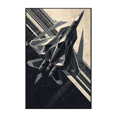 Tapis gris doux et moelleux pour avion de chasse