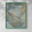 «Geometric Facets II», reproduction encadrée - bois massif-2058035862-2058035887
