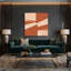 Minimalisme 27, art mural sur toile beige-851376654