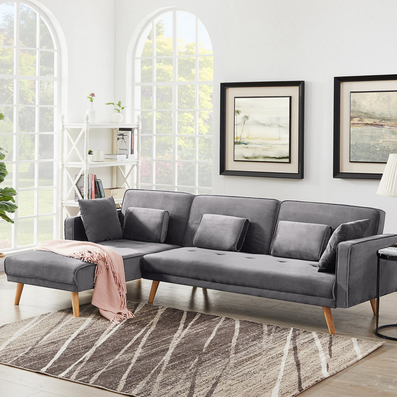 Jiahang Upholstered 104.5'' Sofa
