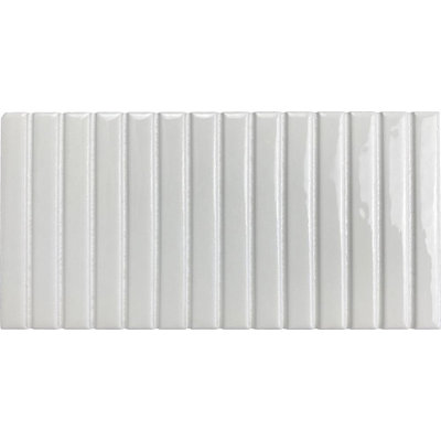 Kit-Kat Snow Glazed Porcelain Wall Mosaic