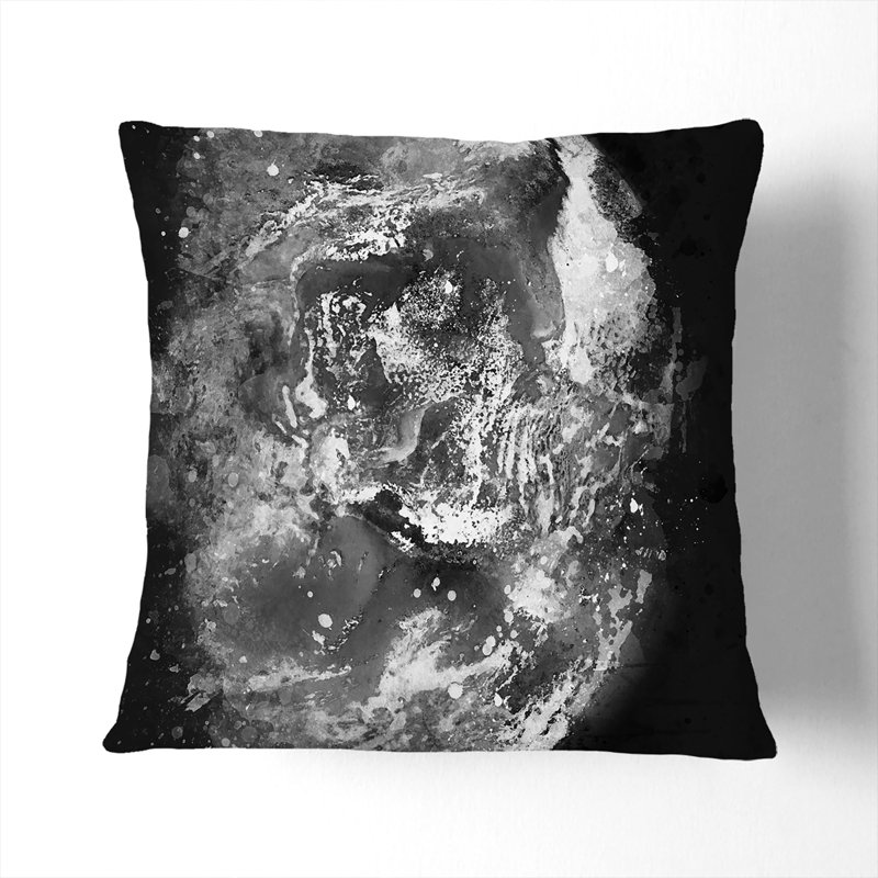 Square Throw Cushion, Stone, 40cm H x 40cm W x 15cm D