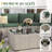 7-Piece Patio Conversation Set with Coffee Table and Cushions-1131246122-1107576649