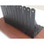 Paquet de 12 supports de tablette noirs robustes de 8 po x 6 po avec vis