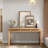 Console Table With Double Board Suspension Design-856831807