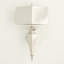Diamond Sconce-Nickel