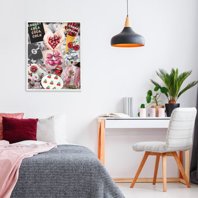 Giclée rétro encadrée, conception par Grotto Studios