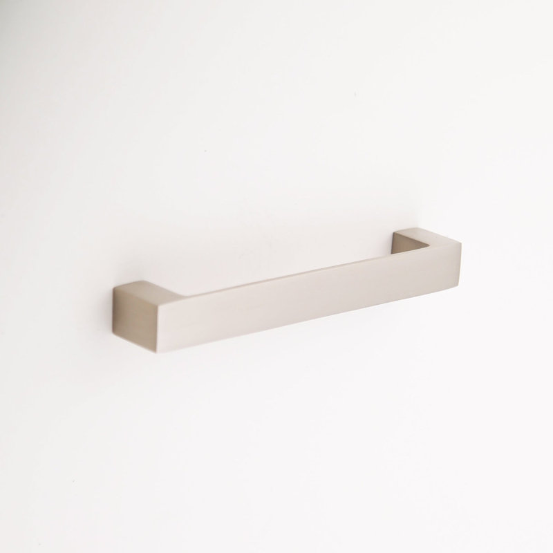 Madelyn Carter Gabrielle Solid Brass Drawer Pull, Polished Nickel, 5"