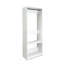 Penderie 32 "en bois blanc avec une tringle