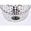 Luminaire bol suspendu unique à 3 lumières avec accents de cristal-1552886175-1552886179
