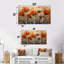 Burcott - Thistle Wall Art - ensemble d'art mural traditionnel 4 pièces-1463432552