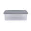 Wham 23.5L Box & Lid Pack of 6 Clear/Cool Grey